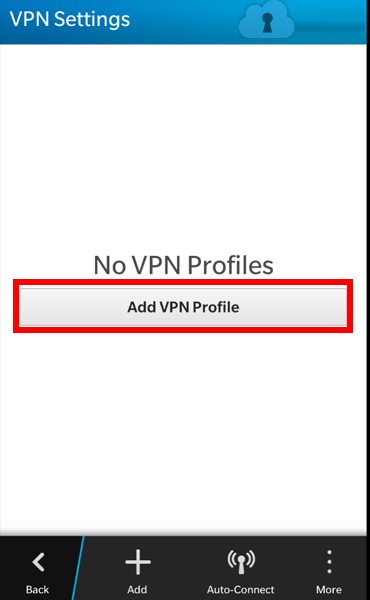 آموزش اتصال به وی پی ان ikev2 بر روی Balckberry