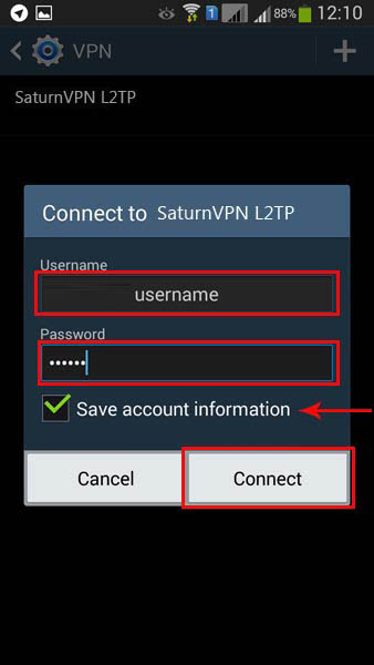 آموزش اتصال به وی پی ان L2TP بر روی آندروید