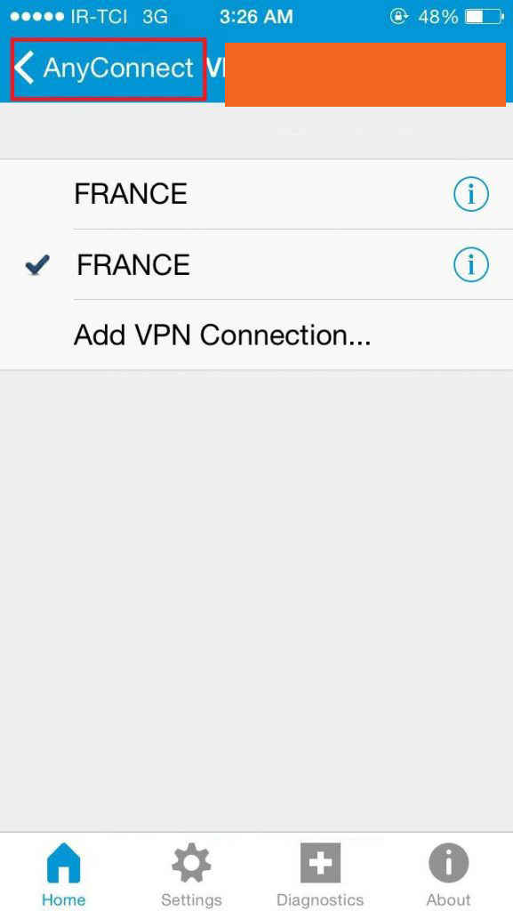 فیلترشکن Cisco در آیفون و آیپاد