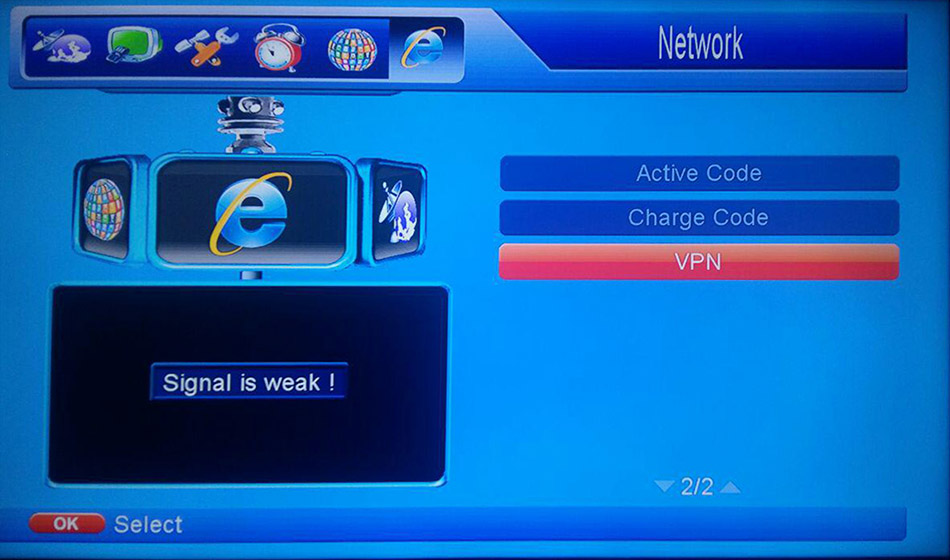 آموزش اتصال VPN در رسیور