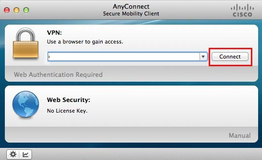 آموزش اتصال به Cisco برای مک