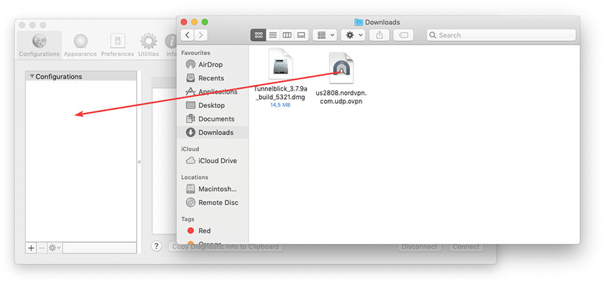 اتصال به OpenVPN برای مک