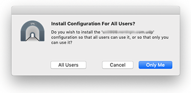 اتصال به OpenVPN برای مک