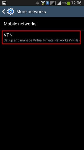 آموزش اتصال به وی پی ان PPTP بر روی آندروید