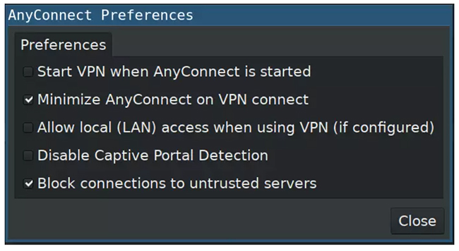 آموزش اتصال به Cisco بر روی Ubuntu، Debian، Fedora