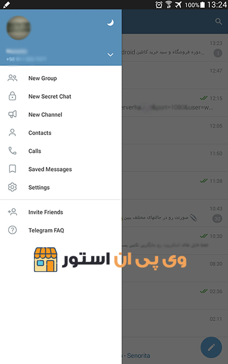 نصب پروکسی ساکس 5 بر روی آندروید