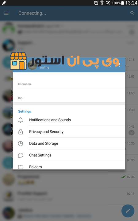 آموزش نصب پروکسی ساکس 5 بر روی آندروید