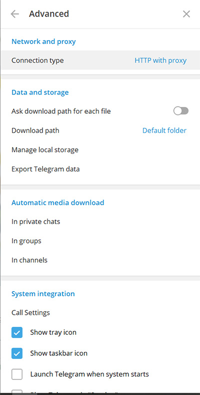 آموزش نصب پروکسی ساکس 5 بر روی تلگرام دسکتاپ در ویندوز