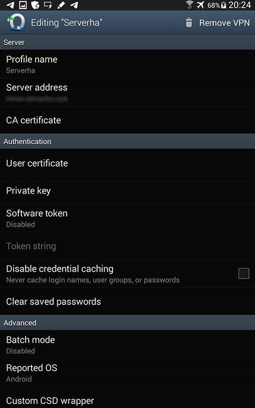 آموزش اتصال به Cisco OpenConnect بر روی آندروید