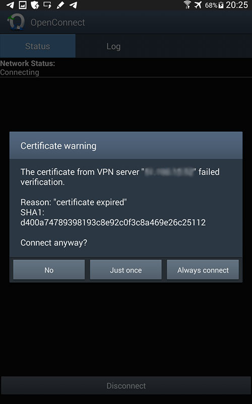 آموزش اتصال به Cisco OpenConnect بر روی آندروید